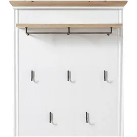 Innostyle Garderobenpaneel Judith 93 x 107 x 30 cm Weiß
