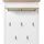Innostyle Garderobenpaneel Judith 93 x 107 x 30 cm Weiß