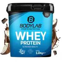 Bodylab24 Whey Protein Schokolade-Kokosnuss Pulver 1000 g