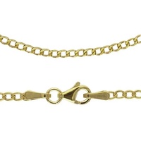 Firetti Collierkettchen »Schmuck Geschenk Gold 333 Halsschmuck Halskette Goldkette Panzerkette«, 43397562-60 gelbgoldfarben