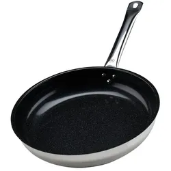 Edelstahlpfanne 24 cm