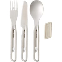 Sea to Summit Detour Stainless Steel Cutlery Set Silber