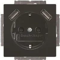 Busch-Jaeger USB-Steckdose 2x USB anthrazit 2 St.