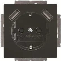 Busch-Jaeger USB-Steckdose 2x USB anthrazit 2 St.