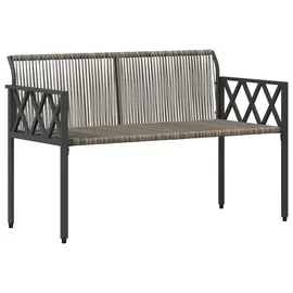 vidaXL 2-Seater 116 x 56 x 75 cm Grau