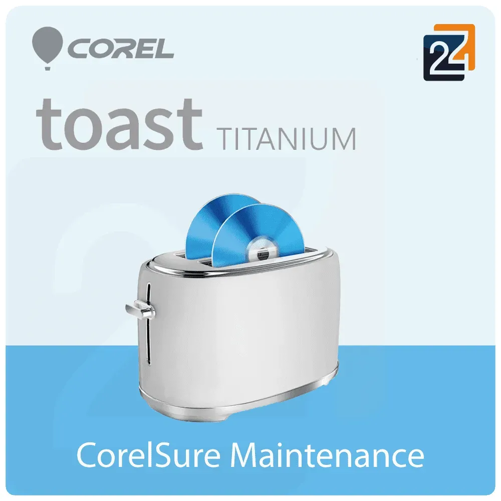 Toast Titanium CorelSure Maintenance