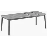 Lafuma Ausziehtisch Oron HPL-Platte Zement 170x214cm Titane