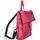 The Skandinavian Brand Damen Leder Rucksack Fuchsia