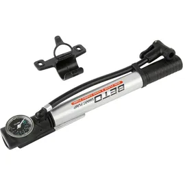 Beto Mini Standpumpe 2 in 1 Silber