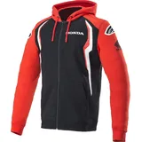 Alpinestars Honda Zip Hoodie rot - schwarz 3XL