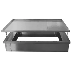 Zehnder Rahmen mit Deckel Verteiler 4-fach 80 bis 130 mm