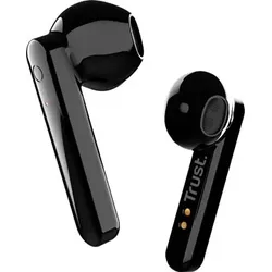 Trust Primo Touch Bluetooth 5.0 Wireless Headphones - Touch Control - Autonomie bis zu 10h - Reichweite 10m - Ladeetui - Schwarz...