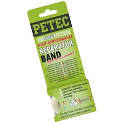 PETEC 94903 Reparaturband High Performance Rolle 3mx25mmx0,5mm Selbstverschweißend SB-Karte