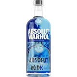 Absolut Vodka Original Andy Warhol Limited Edition Design 2024, Premium Wodka, ideal für Cocktails & Longdrinks, Sammlerstück, 40% Vol., 1 x 1 Liter