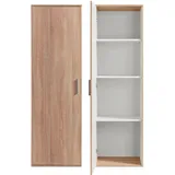 Procontour Schrank Clara 50 x 167 x 52 cm Braun