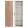 Procontour Schrank Clara 50 x 167 x 52 cm Braun