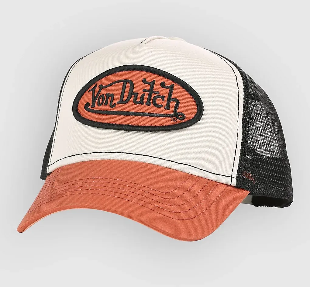 Von Dutch Staple Trucker Cap burnt orange Gr. Uni