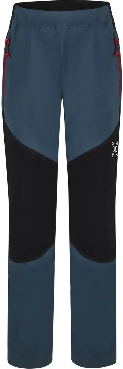 Montura Outdoor Trek Pants Kids blu cenere/rosso (8610) 125
