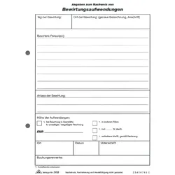 RNK Bewirtungsspesenblock A5 50 Blatt