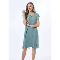 GOLDNER Abendkleid Grün 50