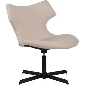 CLP Lounger Welland Kunstleder creme
