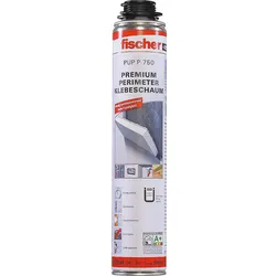 PU-Schaum Perimeterklebeschaum, fischer, 1K Perimeterklebeschaum PUP P 750, Baustoffklasse B2, 750ml