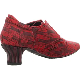 SIMEN Schnürpumps in rot 38