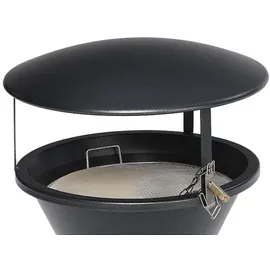 Proregal Dach für klassischen Standascher HxBxT 23x44x44cm | Stahlblech Grau