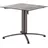 Gastro-Tisch Klapptisch 80 x 80 x 73 cm Eisengrau/Beton hell