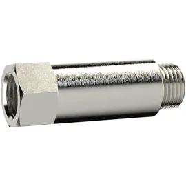 Riegler Verlängerungsstück, lang, G 1/8 a., G 1/8 i., SW14, MS v., L=22mm