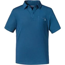 SCHÖFFEL Herren Shirt Polo Shirt Scheinberg M, schöffel blau, 50