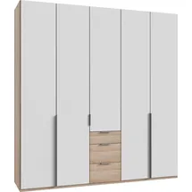 WIMEX Kinderkleiderschrank New York 225 x 236 cm Spanplatte weiß