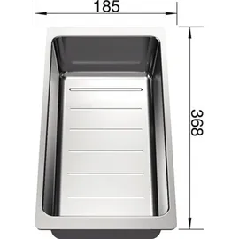 Blanco Axia III Reste- & Funktionsschale, 233739,
