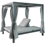 MCW Lounge-Gartenliege J66 Grau