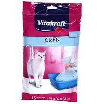Vitakraft CloFix Hygienebeutel 15 Stück Rosa/Weiß