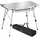 Tectake Campingtisch Tina Silber