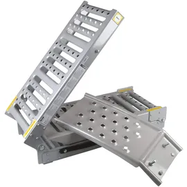 CARTREND Unitec Auffahrrampe klappbar 200x25cm - 2 Stück