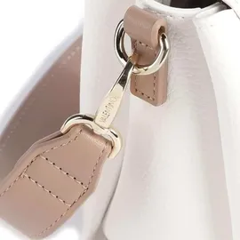 Valentino Alexia Umhängetasche Kunstleder Bianco/Cuoio