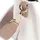 Valentino Alexia Umhängetasche Kunstleder Bianco/Cuoio