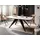 WFL GROUP Ausziehtisch 180 x 76 x 90 cm weiß