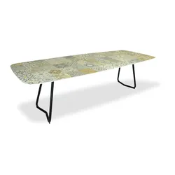 Tisch Jura - 240 x 100 cm Keramik azulecho