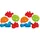 GOWI GmbH Fritz Sandformen 6er Pack 558-58