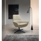 BeType Drehsessel BETYPE Polyester 81 x 95 x 83 cm Beige mit Kissen