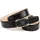 Anthoni Crown Herrengürtel Leder 90 schwarz