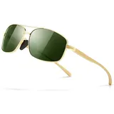 luxuskollektion Ultraleichte Polarisierte Herren Sonnenbrille UV400 CAT 3