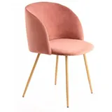 Kayoom Stuhl-Set, Rosa, Metall, Kunststoff, 54x84x56 cm, abwischbar, Esszimmer, Stühle, Esszimmerstühle, Esszimmerstühle-Set