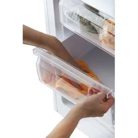 Candy CHCS 514EX Kühl-Gefrierkombination (207 l, Silber)