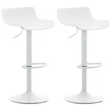 CLP 2er Set Barhocker Aveiro weiß