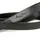 Anthoni Crown Herrengürtel Leder schwarz 100 cm