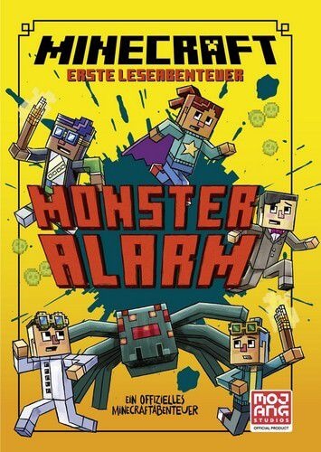 Monster-Alarm - Minecraft Erste Leseabenteuer  - Ein offizielles Minecraftabenteuer